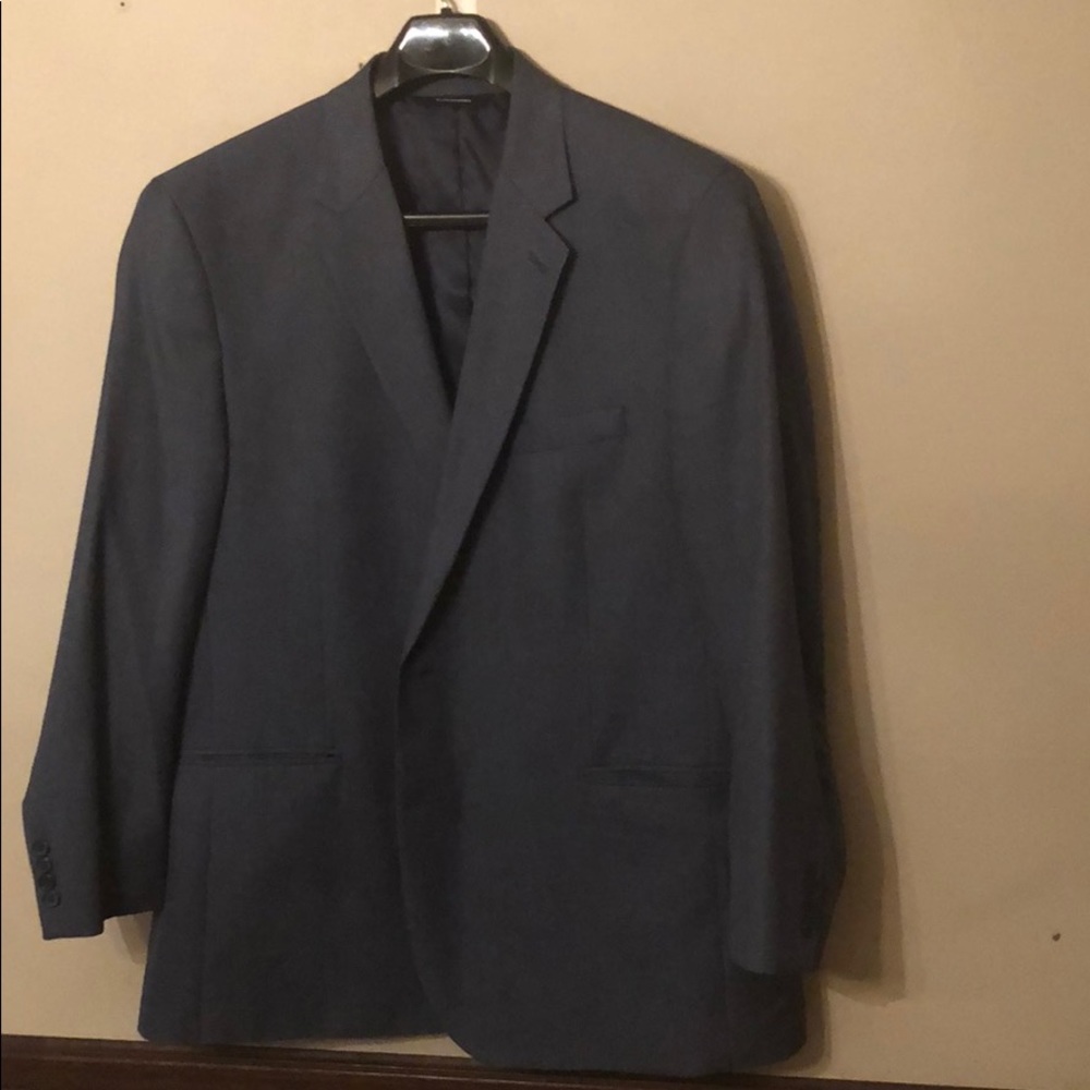 Croft and Barrow Blue Pattern Sport Coat (50L)